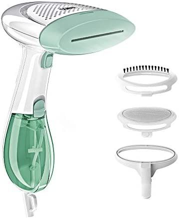 Conair Extreme Steam Hand Held Fabric Steamer with Dual Heat, White/Light Green | Amazon (US)