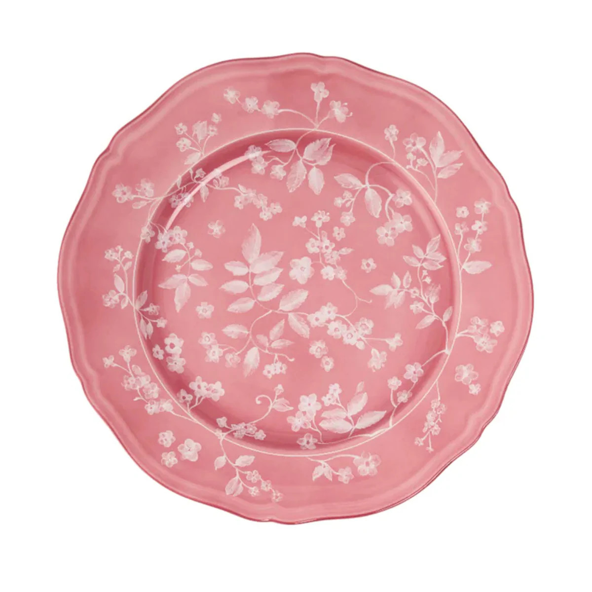 Ginori x Cabana Floral Dinner Plate in Pink | Over The Moon