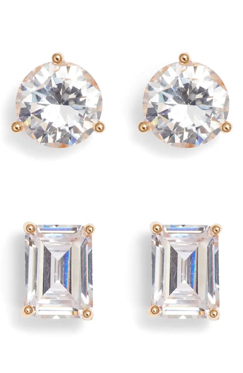 Rating 4.4out of5stars(36)36Set of 2 Cubic Zirconia Stud EarringsNORDSTROM | Nordstrom