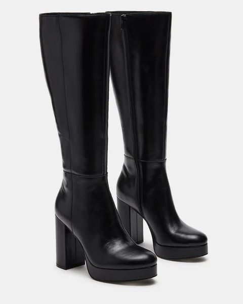AZURA BLACK LEATHER | Steve Madden (US)