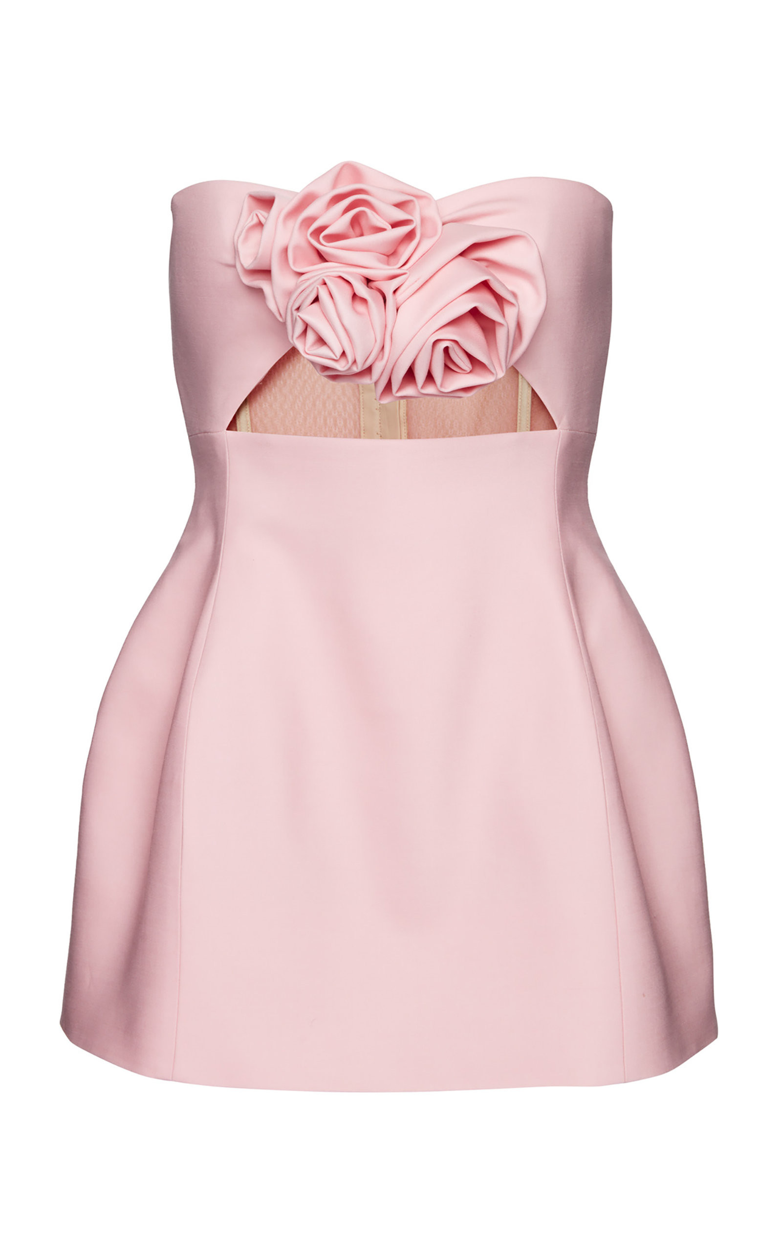 Strapless Silk Mini Dress | Moda Operandi (Global)