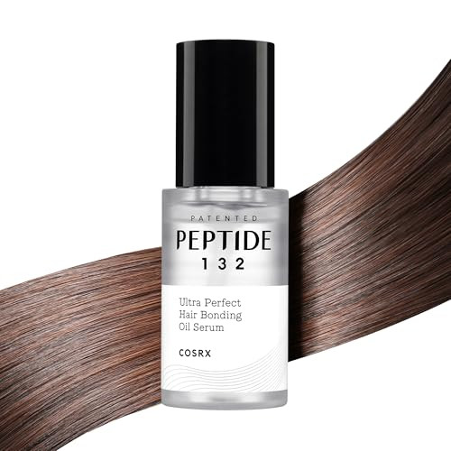 COSRX PEPTIDE 132 Hair Bonding Oil Serum, Travel Size Keratin Treatment for Frizzy, Damaged, Dry Hair – Repairs Split Ends, Adds Hair Gloss – For All Hair Types – 0.94 fl oz | Amazon (US)