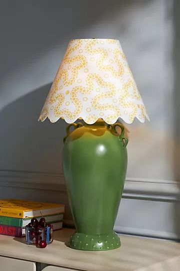 Matilda Goad & Co. Scalloped Table Lamp | Anthropologie (US)