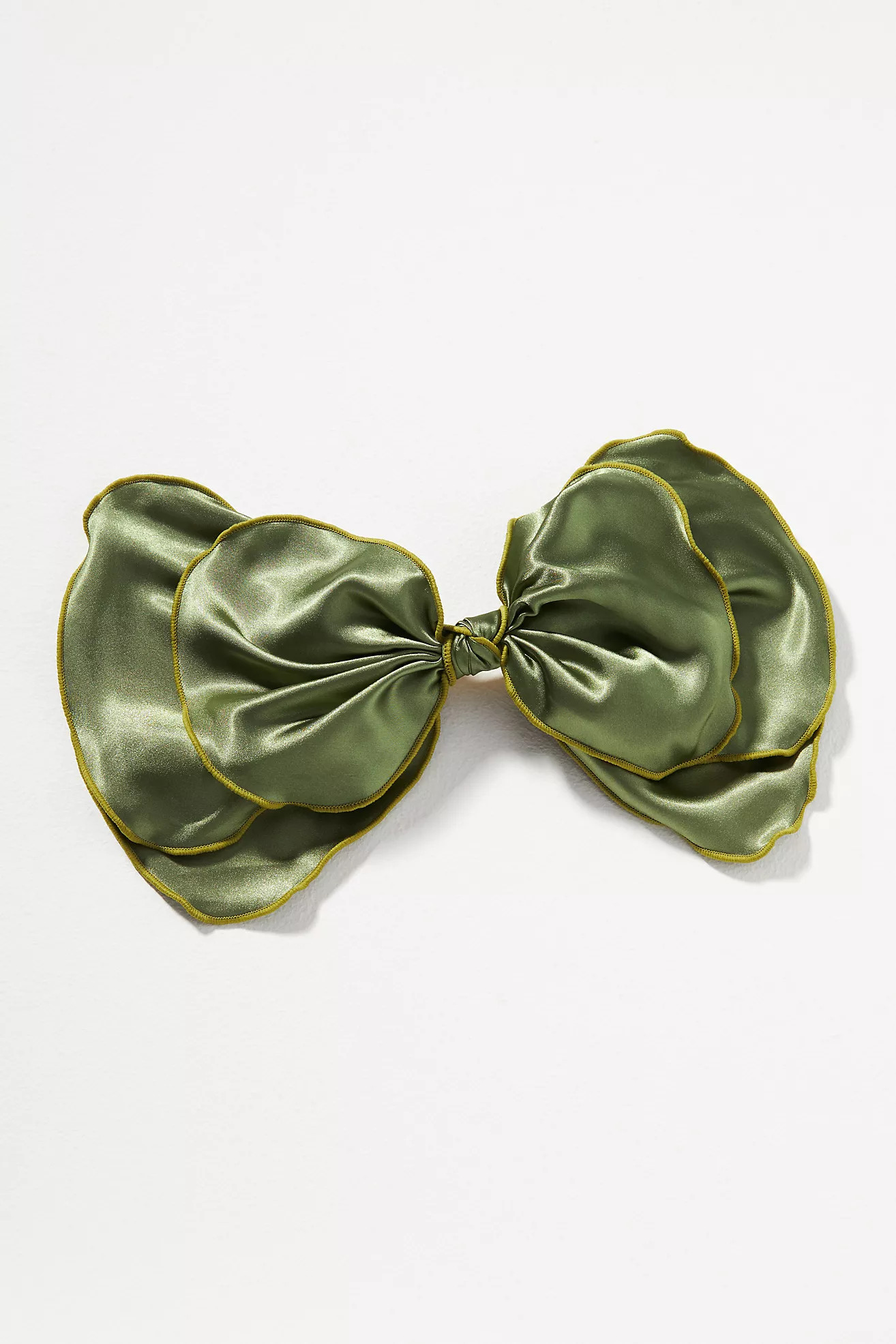 Oversized Layered Hair Bow Clip | Anthropologie (US)