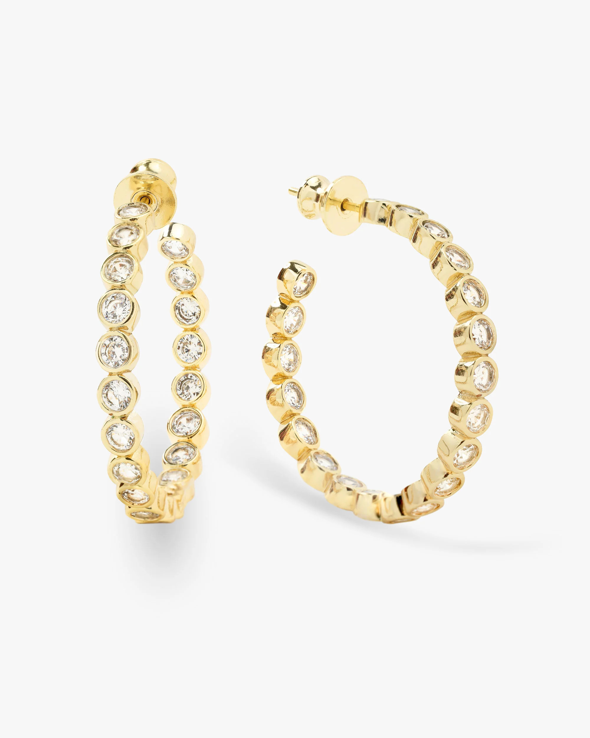 Baroness 1.25" Hoops | Melinda Maria