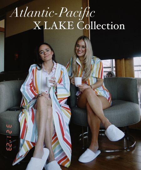 Atlantic-Pacific x lake collection. Blair Eadie’s LAKE pajamas collaboration, the best pajamas for nursing mamas, nursing friendly pjs, rainbow pajamas. 

#LTKstyletip #LTKFind #LTKunder100