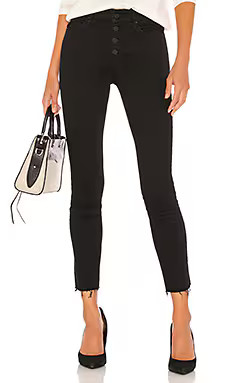 MOTHER The Pixie Ankle Fray Jeans in Not Guilty from Revolve.com | Revolve Clothing (Global)