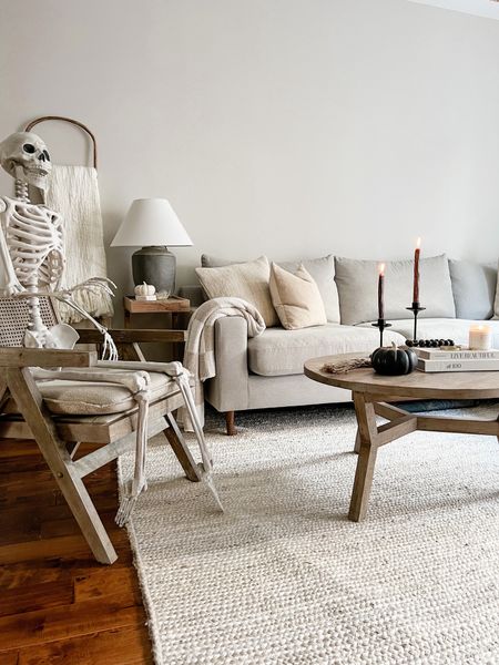 Spooky but make it neutral and keep it simple - that’s the vibe for my Halloween living room decor this year. 

#LTKhome #LTKHalloween #LTKSeasonal