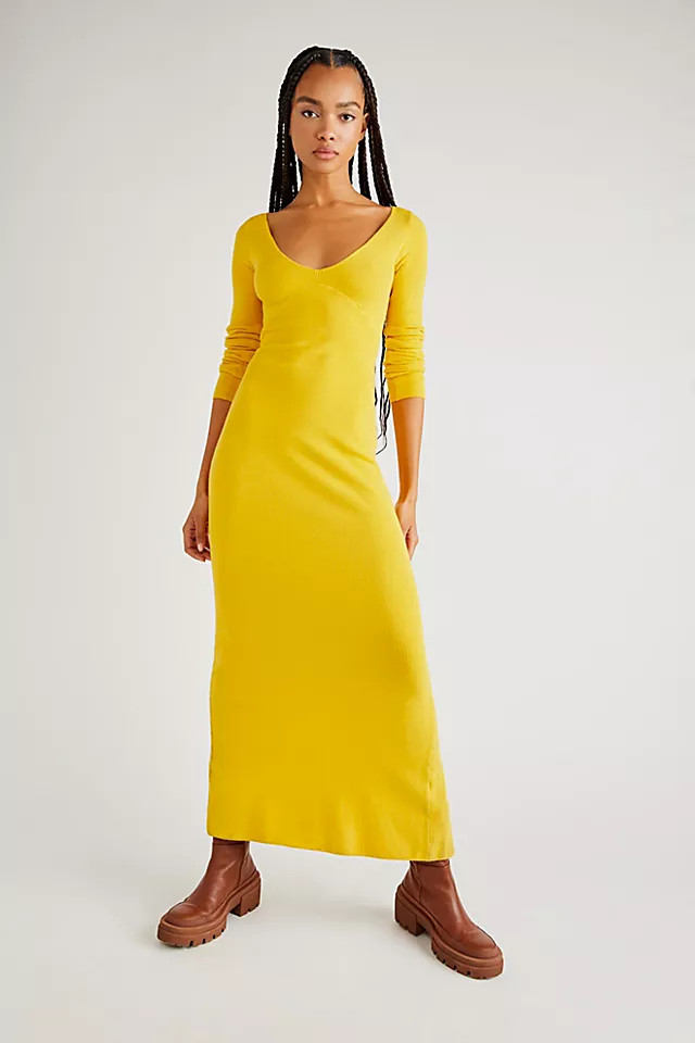 Trixie Sweater Maxi | Free People (Global - UK&FR Excluded)