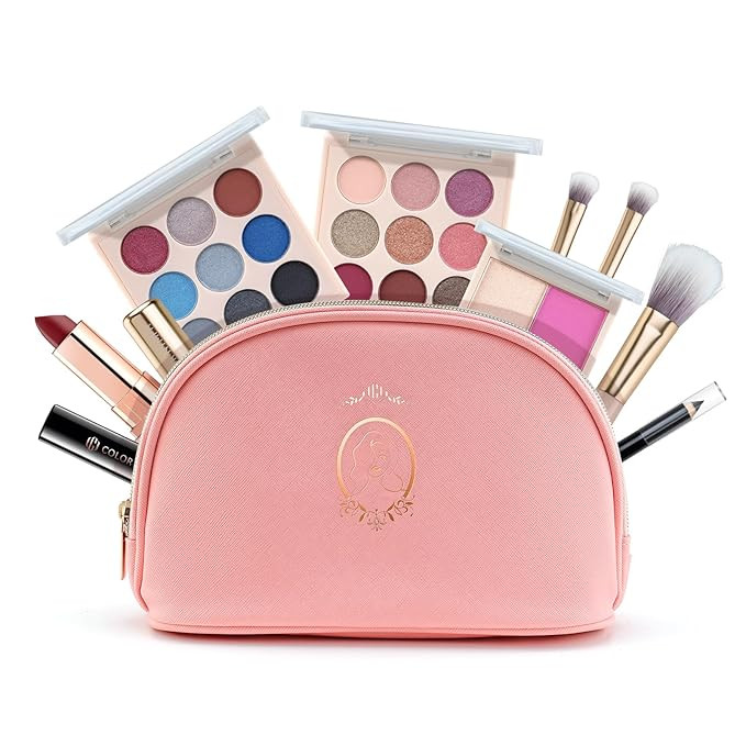 Color Nymph Beginner Makeup Set, Full Starter Cosmetics Set for Teenager Girls with Eyeshadow Pal... | Amazon (US)
