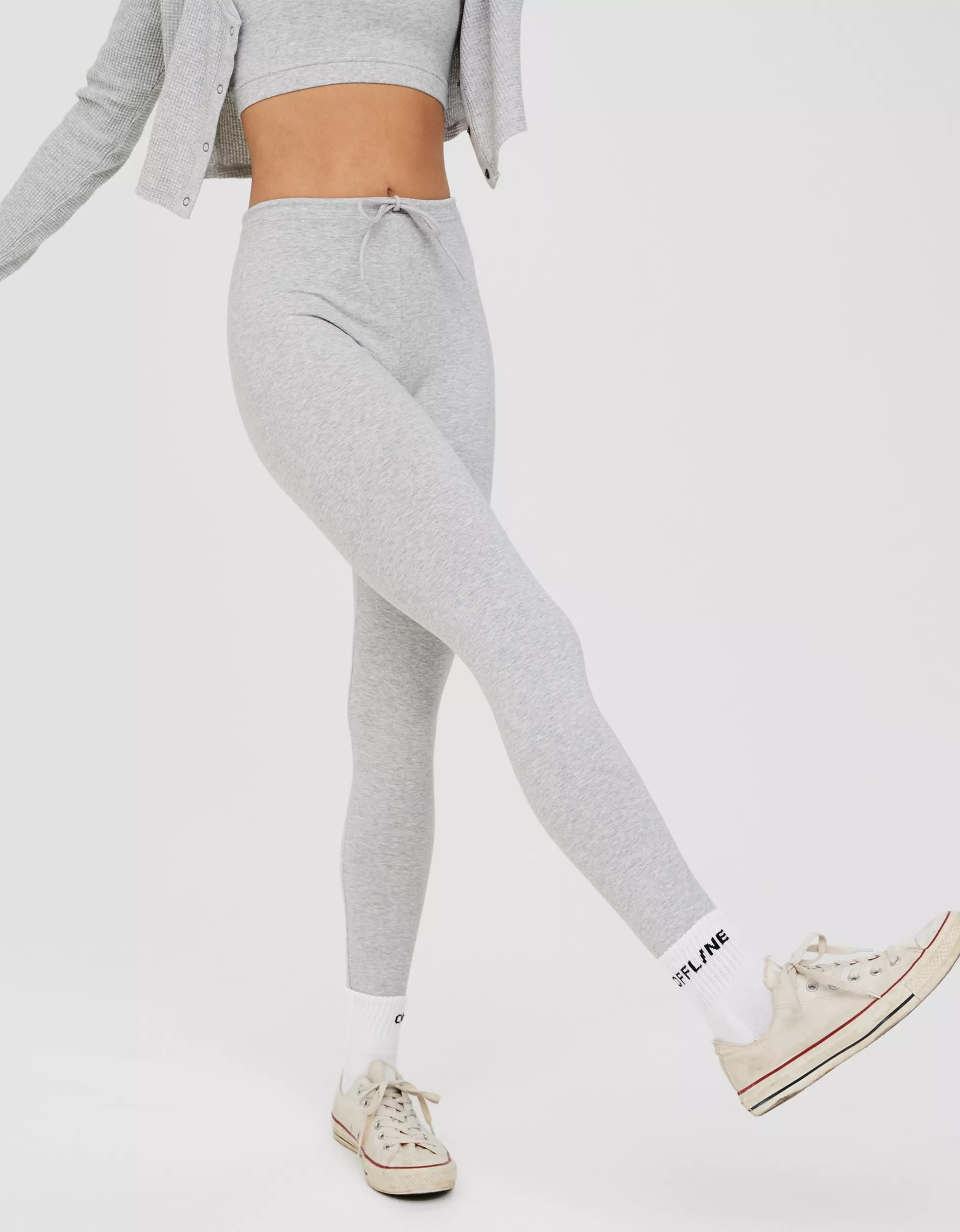 OFFLINE By Aerie OG Washed Drawcord Legging | Aerie