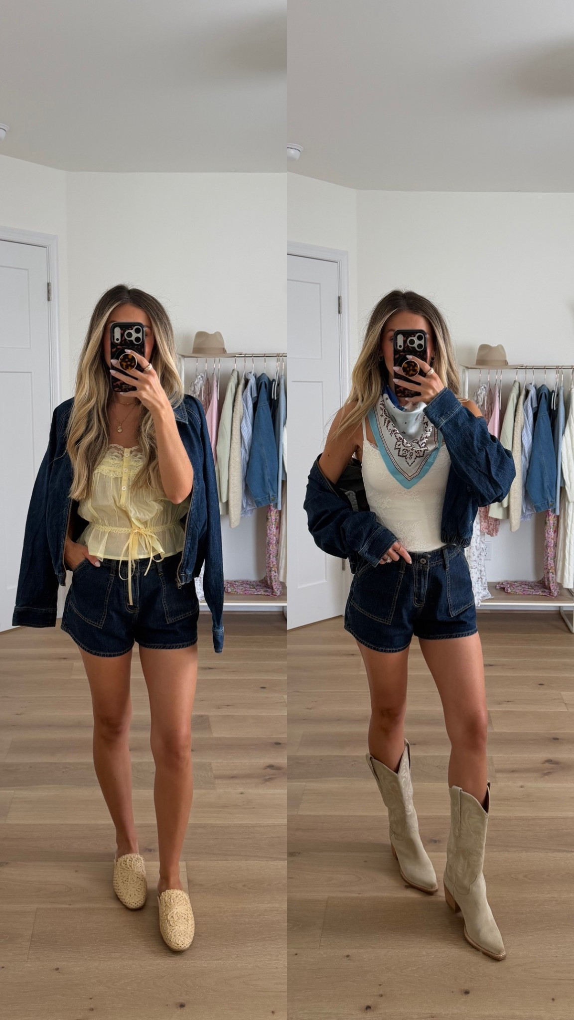 #abercrombiepartner @abercrombie this denim on denim matching set is so cute & versatile! 

#LTKSaleAlert #LTKootd #LTKPetite