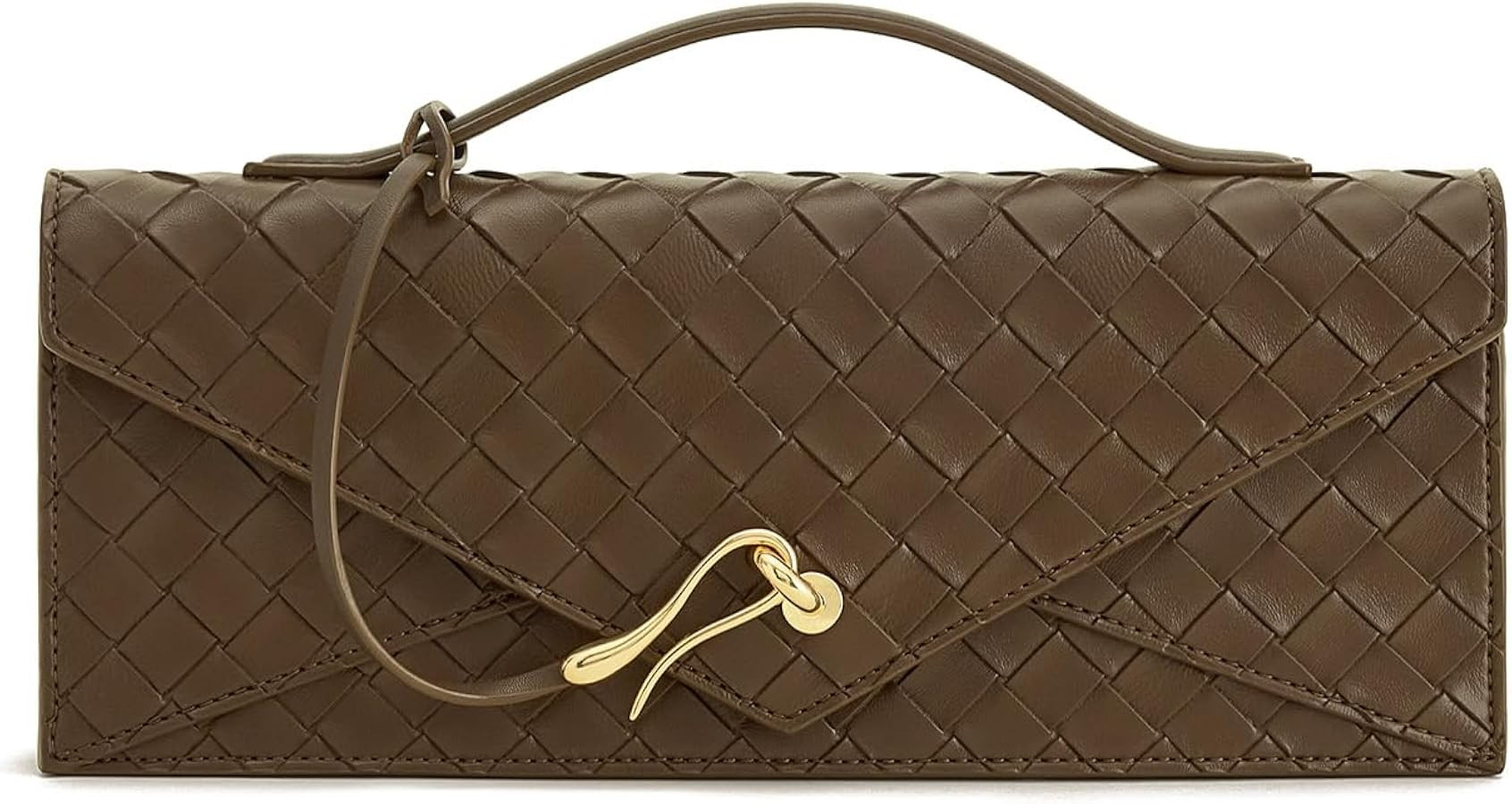 JW PEI Women's Celeste Woven Textured Envelope Top Handle Bag | Amazon (US)