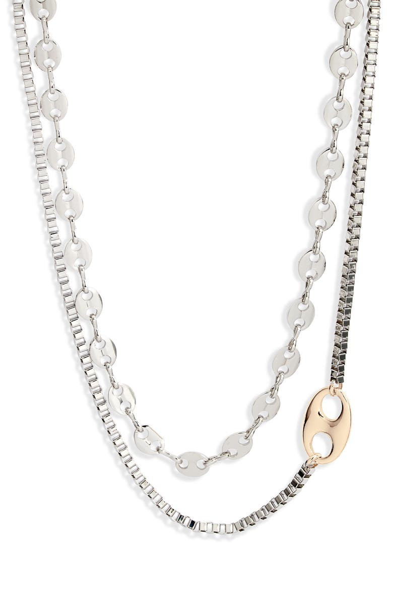 Layered Mariner Link Necklace | Nordstrom