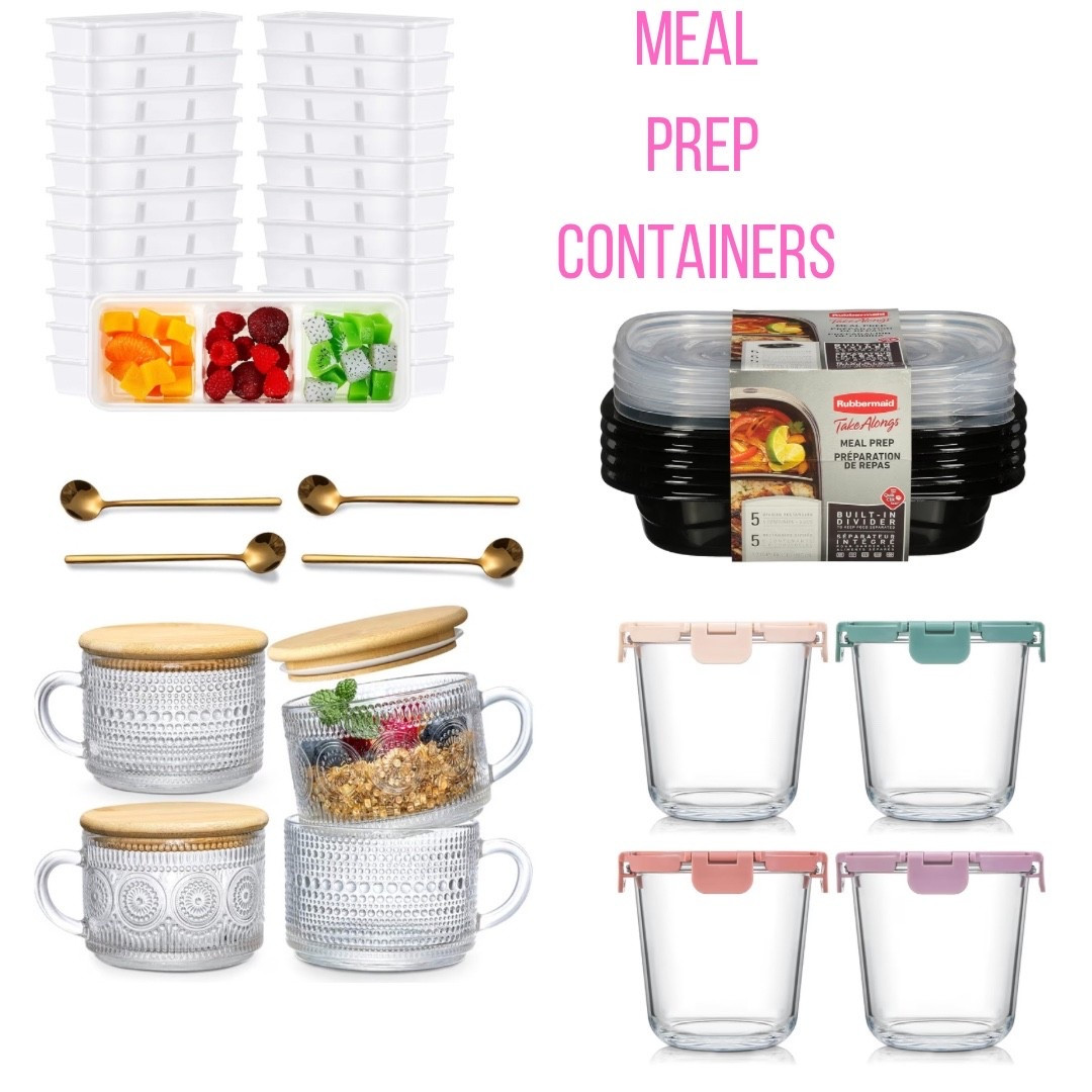 Meal prep containers #mealprep #mealprepcontainers 