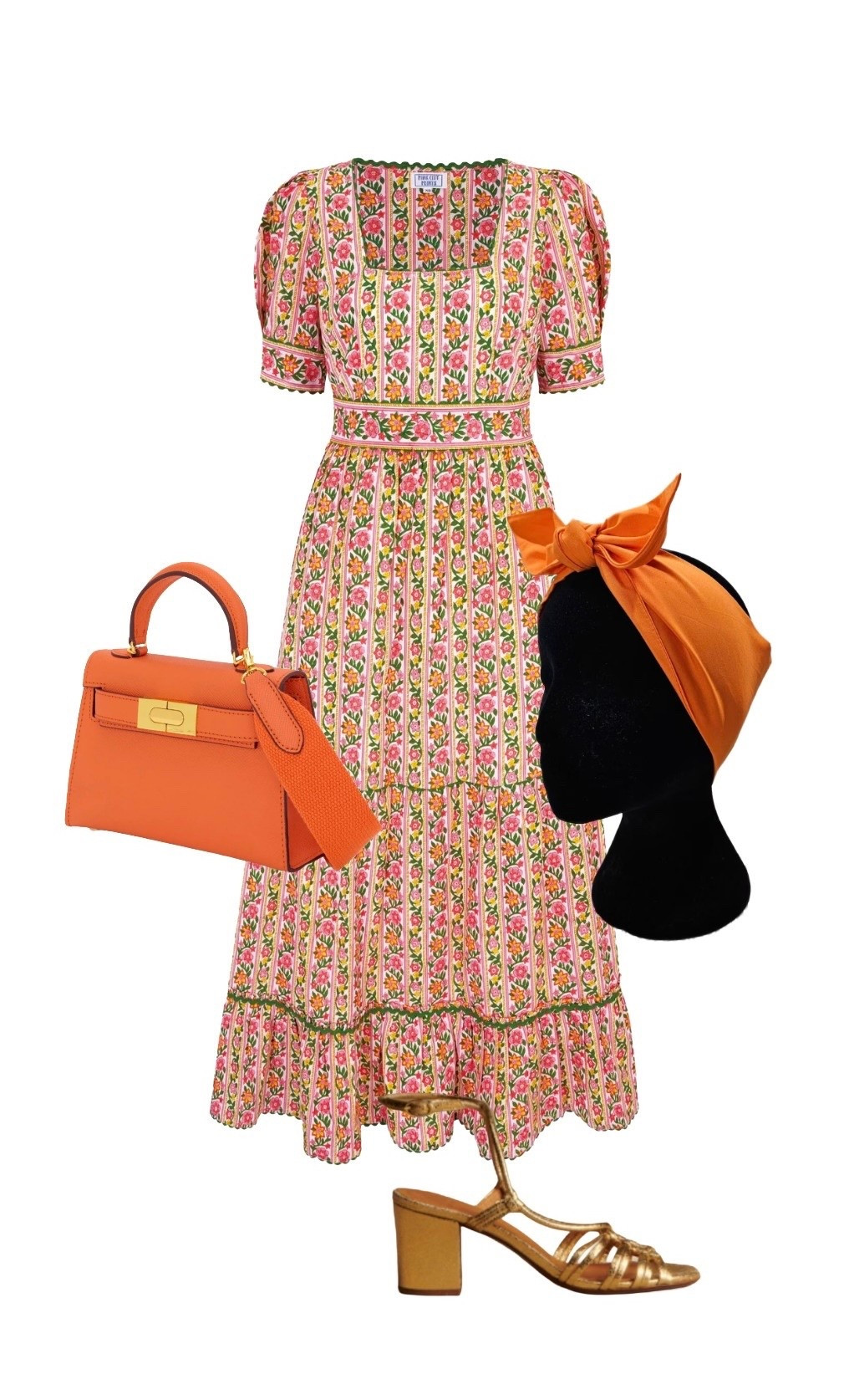 

This is the beautiful Evelyn Dress by Pink City Prints - a dress shape I purchased in a blue floral handblocked print last summer & love so much I’m tempted to add this beauty to my Pink City Prints collection! It can easily work for holiday or a wedding guest outfit, style up with a top handle bag and 1940s vintage inspired head scarf! 🧡🧡🧡

Evelyn Dress in Orange Block printed Cotton - Pink City Prints 

Orange Top Handle ‘Hettie’ Bag - Lily and Bean 

Gold Gloria Leather Sandals - Sezane Paris 

Head Scarf in Orange - Etsy 

See product list for more styling ideas! 

#LTKdresses #LTKsummer #LTKeurope