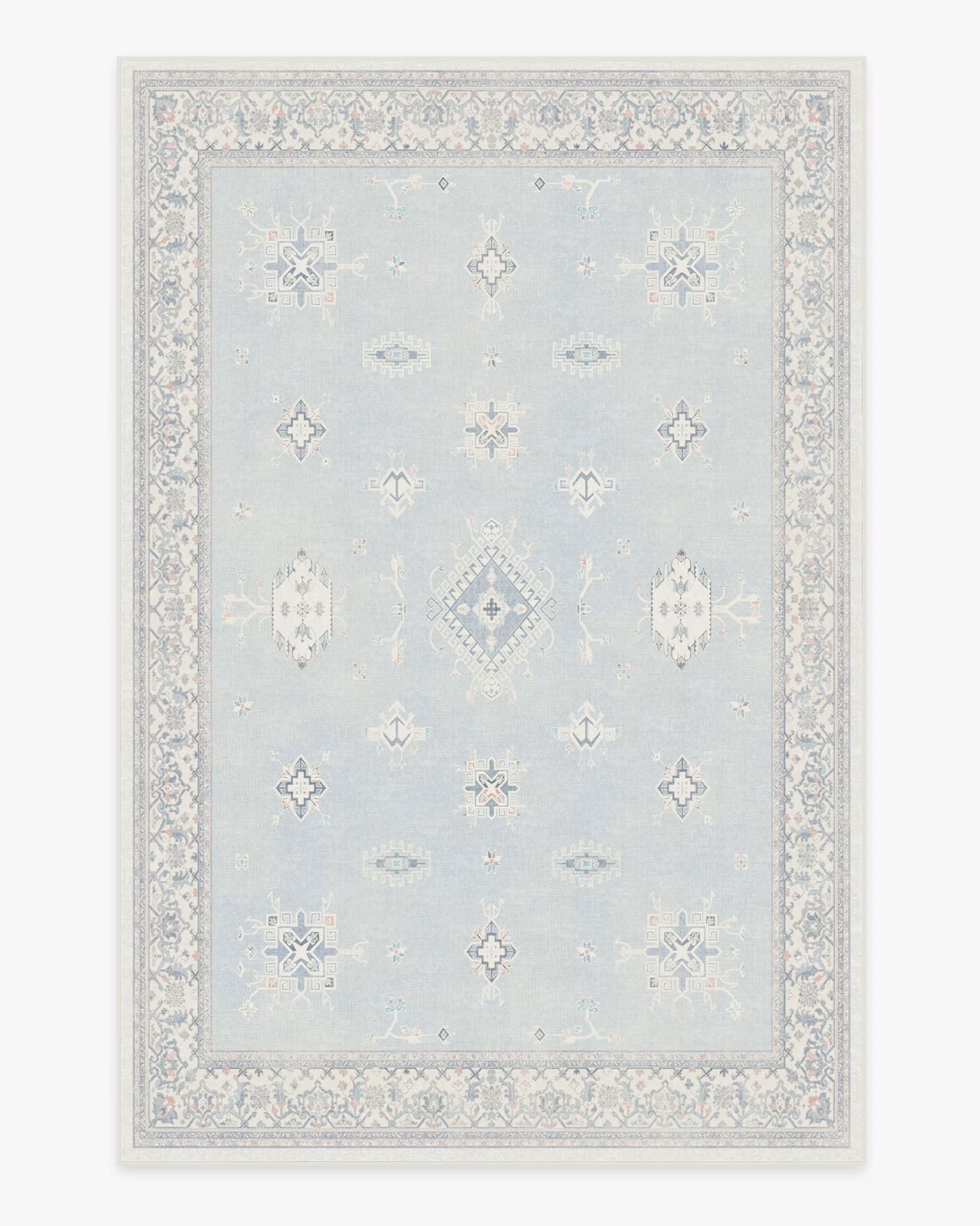 Verena Soft Blue Tufted Rug | Ruggable