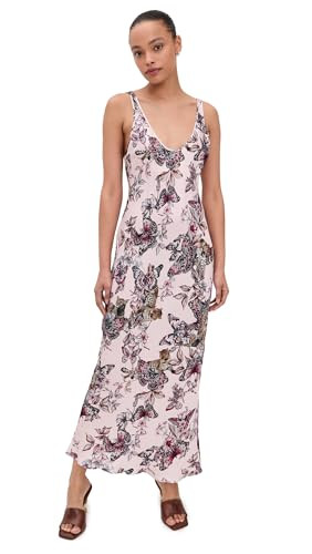 L'AGENCE Women's Akiya Tank Dress, Nectar Pink Multi Butterfly, L | Amazon (US)