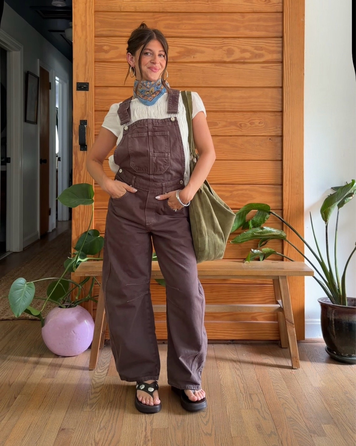 Xs in overalls - xs in top. @freepeople 
#freepeoplepartner