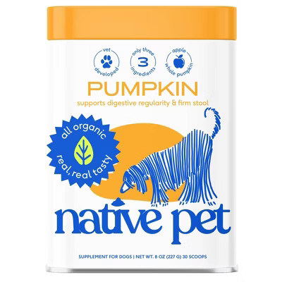 Shop all Native PetNative Pet Pumpkin Supplement Powder for Dogs - 8oz4.9 out of 5 stars with 382... | Target