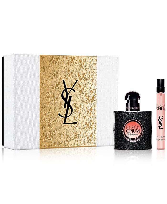Yves Saint Laurent 2-Pc. Black Opium Eau de Parfum Gift Set & Reviews - Perfume - Beauty - Macy's | Macys (US)