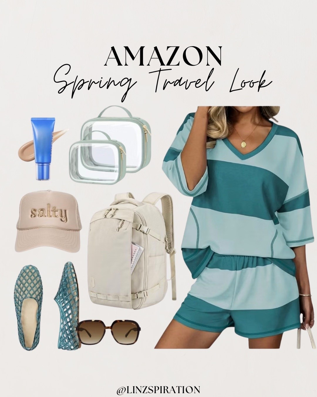Spring travel look from Amazon 

#LTKootd #LTKTravel #LTKgrwm