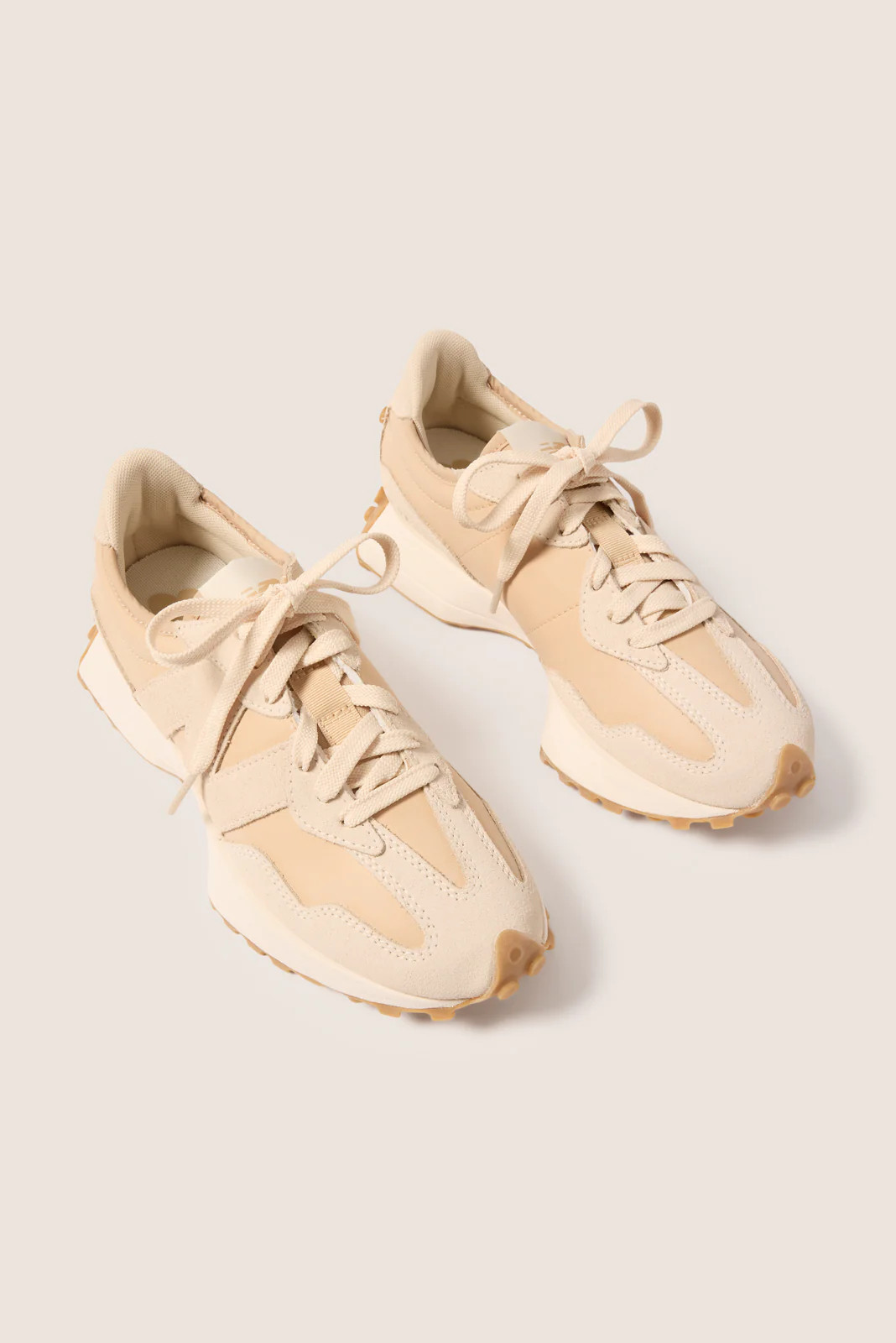 NEW BALANCE Women's 327 Sneakers, Size 7.5, Tan | Evereve