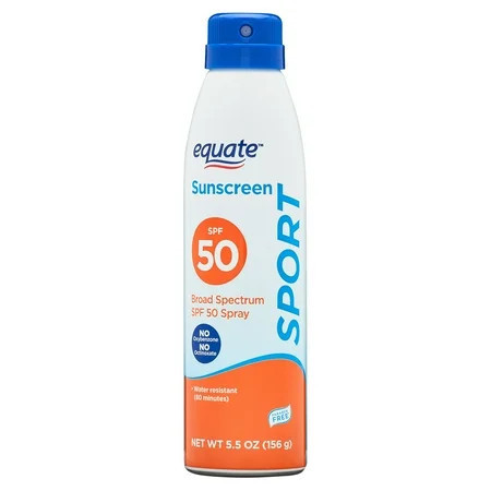 Equate Sport Broad Spectrum Sunscreen Spray SPF 50 5.5 oz | Walmart (US)