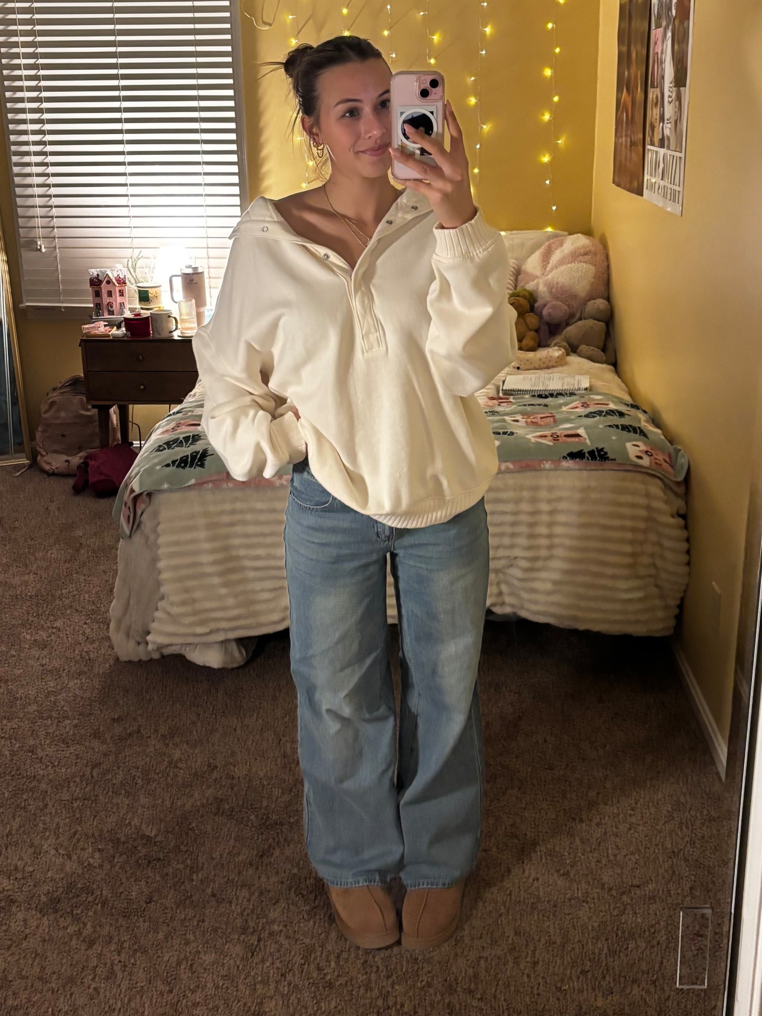 comfy, casual winter outfit idea!
#denim #winteroutfit

#LTKootd #LTKGiftGuide #LTKHoliday