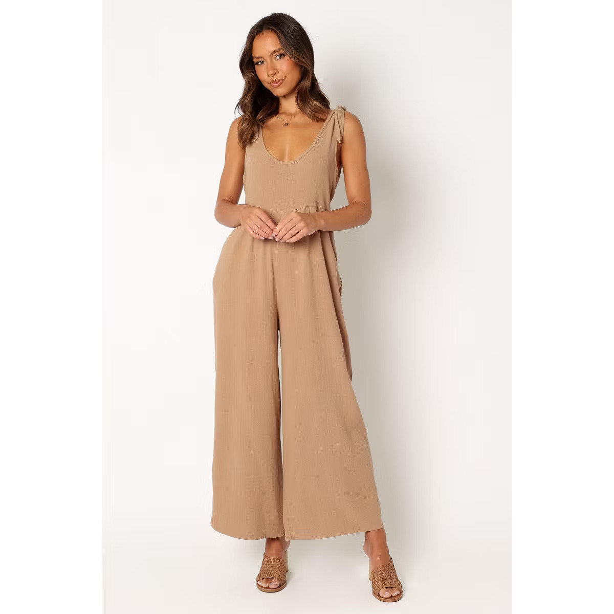 Petal and Pup Womens Ayla Linen Jumpsuit | Target