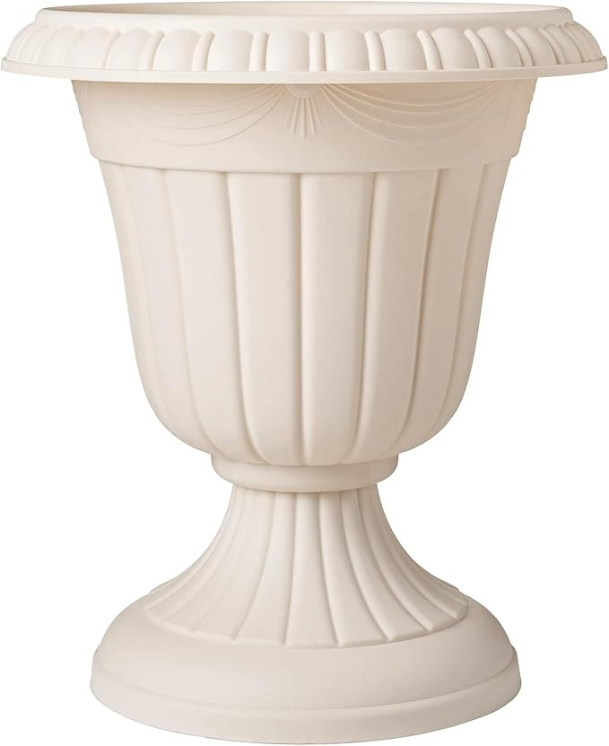 Arcadia Garden Products PL20BG Classic Traditional Plastic Urn Planter Indoor/Outdoor, 10" x 12",... | Amazon (US)