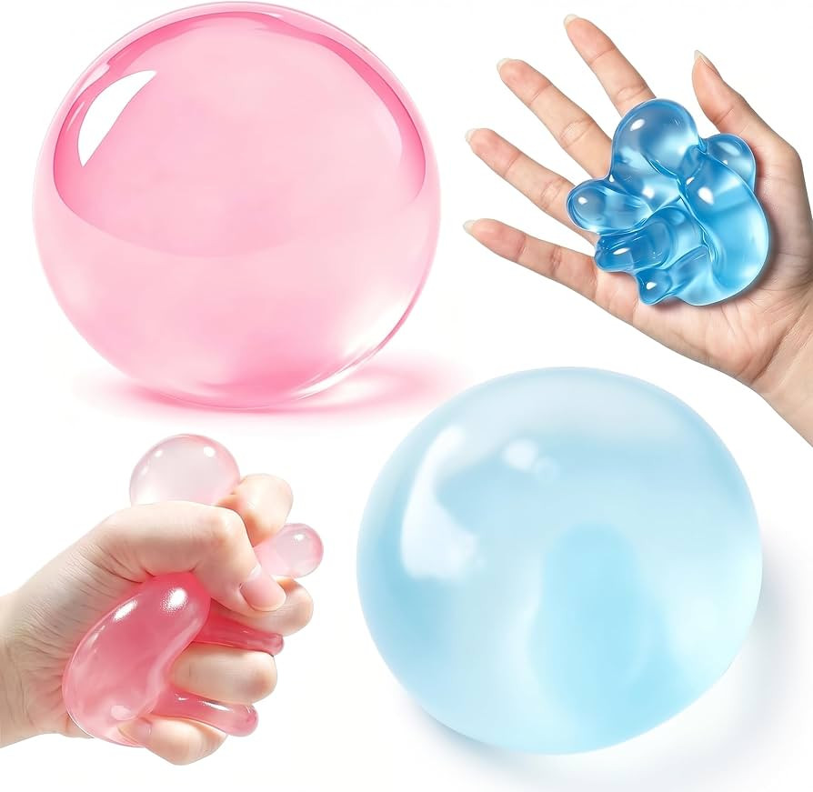 Coconut Oil Squishy, Shapeable No-Rebound Coconut Oil Stress Ball, Sensory Squeeze Balls for Adul... | Amazon (US)