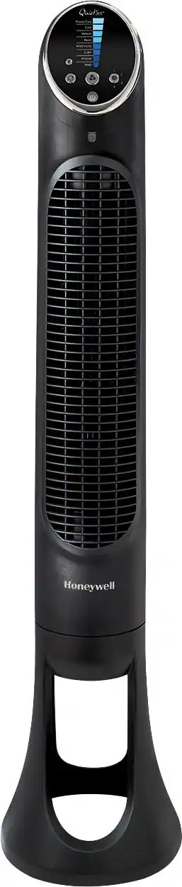 Honeywell - QuietSet Oscillating Whole Room Tower Fan HYF290B - Black | Best Buy U.S.