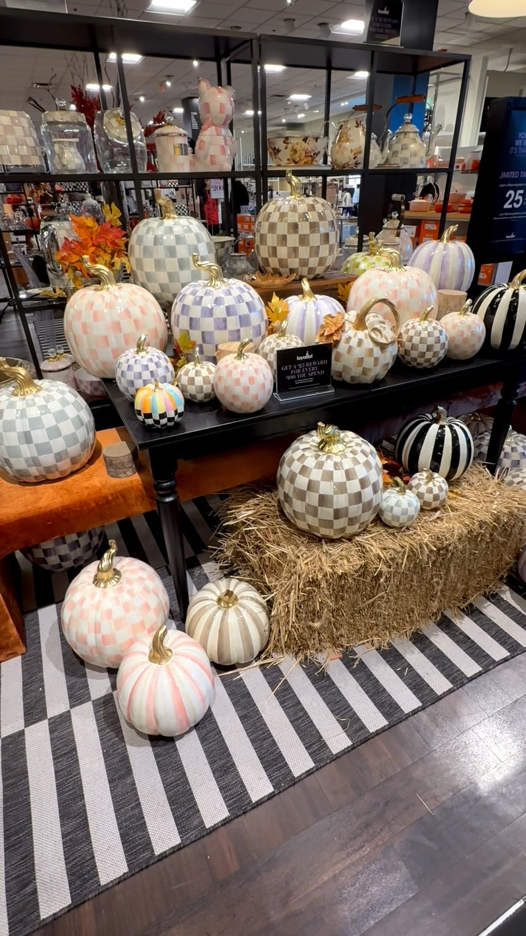 Mackenzie-Childs pumpkins decor

A favorite for fall—pick your favorite or pick them all. MacKenzie-Childs' Courtly Check® Large Pumpkin will instantly spice up your autumn decor on Halloween, Thanksgiving, or just to celebrate the season. Absolutely irresistible!

#LTKHoliday #LTKParties #LTKSeasonal