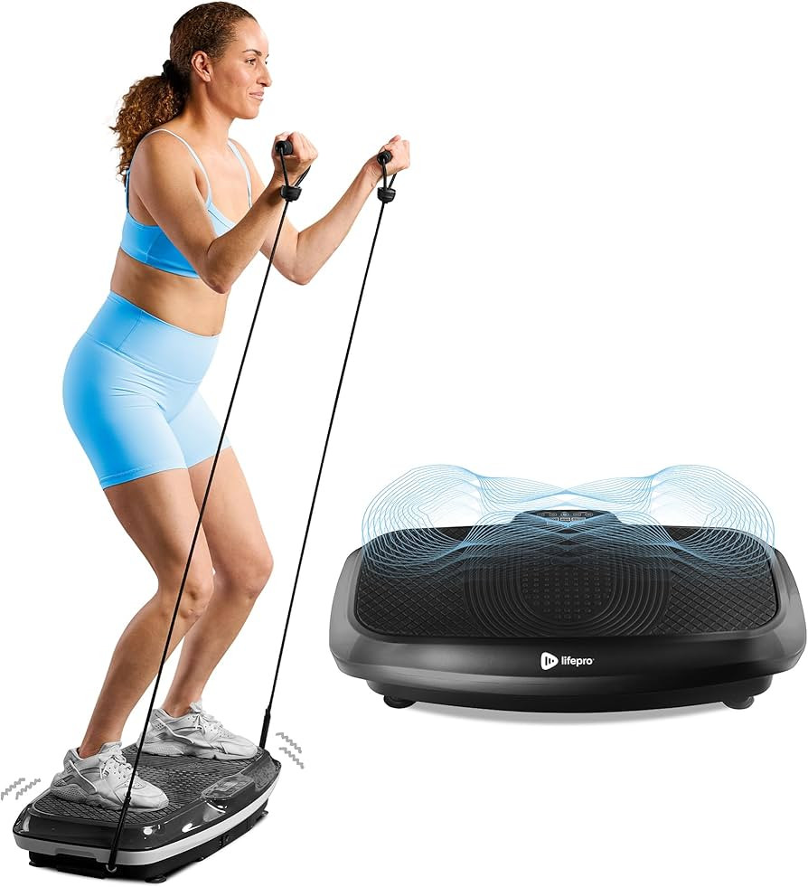 Lifepro 3D Vibration Plate Exercise Machine - Dual Motor Oscillation and Pulsation with 3D Motion... | Amazon (US)