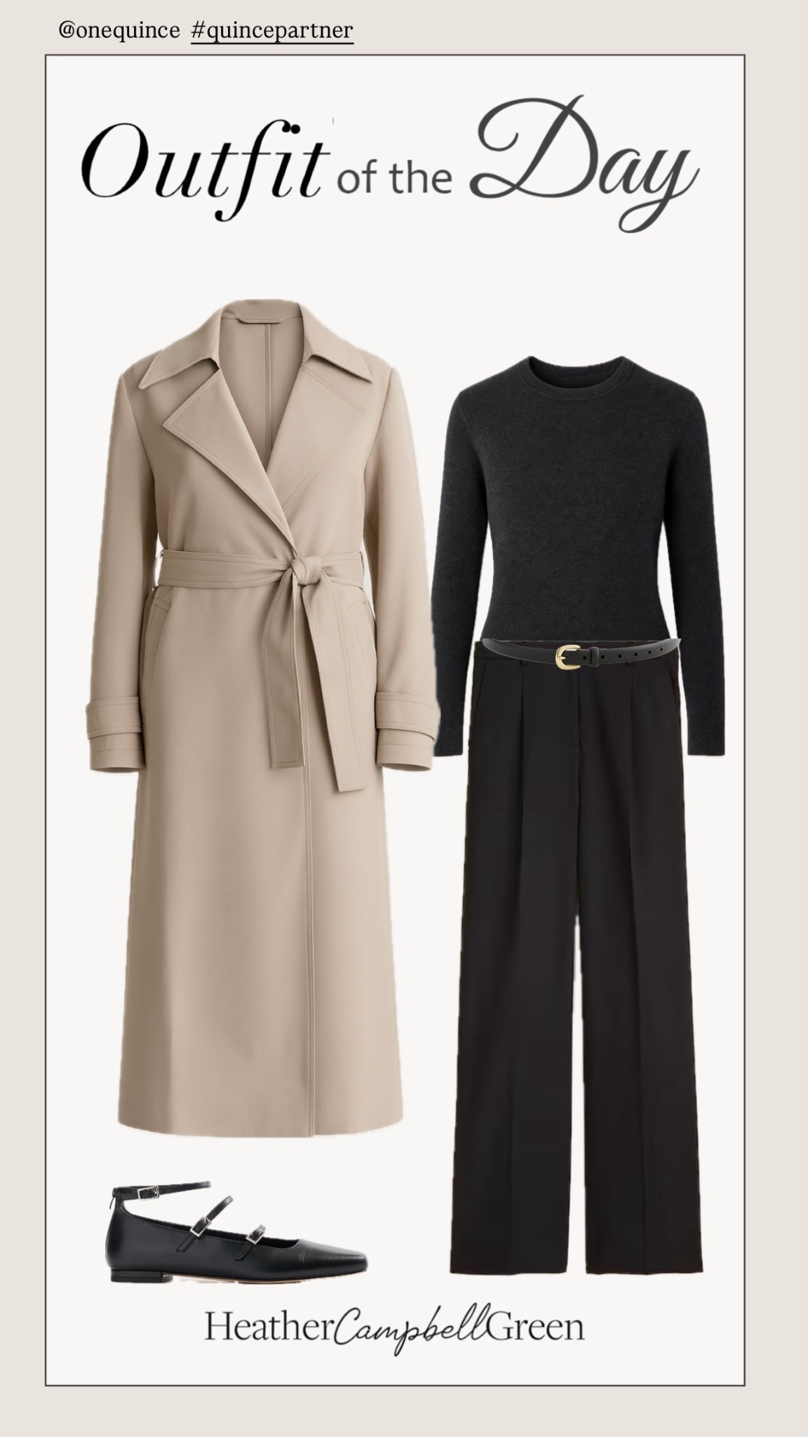 @Quince Cashmere is one of those pieces that instantly elevates your entire wardrobe. Ultra soft cashmere with a timeless neutral tone that works seamlessly for everyday wear, travel, and polished layering. This is the kind of luxury cashmere sweater that looks designer but feels effortless and wearable. Perfect with denim, tailored trousers, or layered under a coat for that quiet luxury look. High quality cashmere, beautiful pieces, and an incredible price point make this a staple you’ll reach for season after season. A true capsule wardrobe essential for anyone building a refined, elevated closet. @onequince #quincepartner