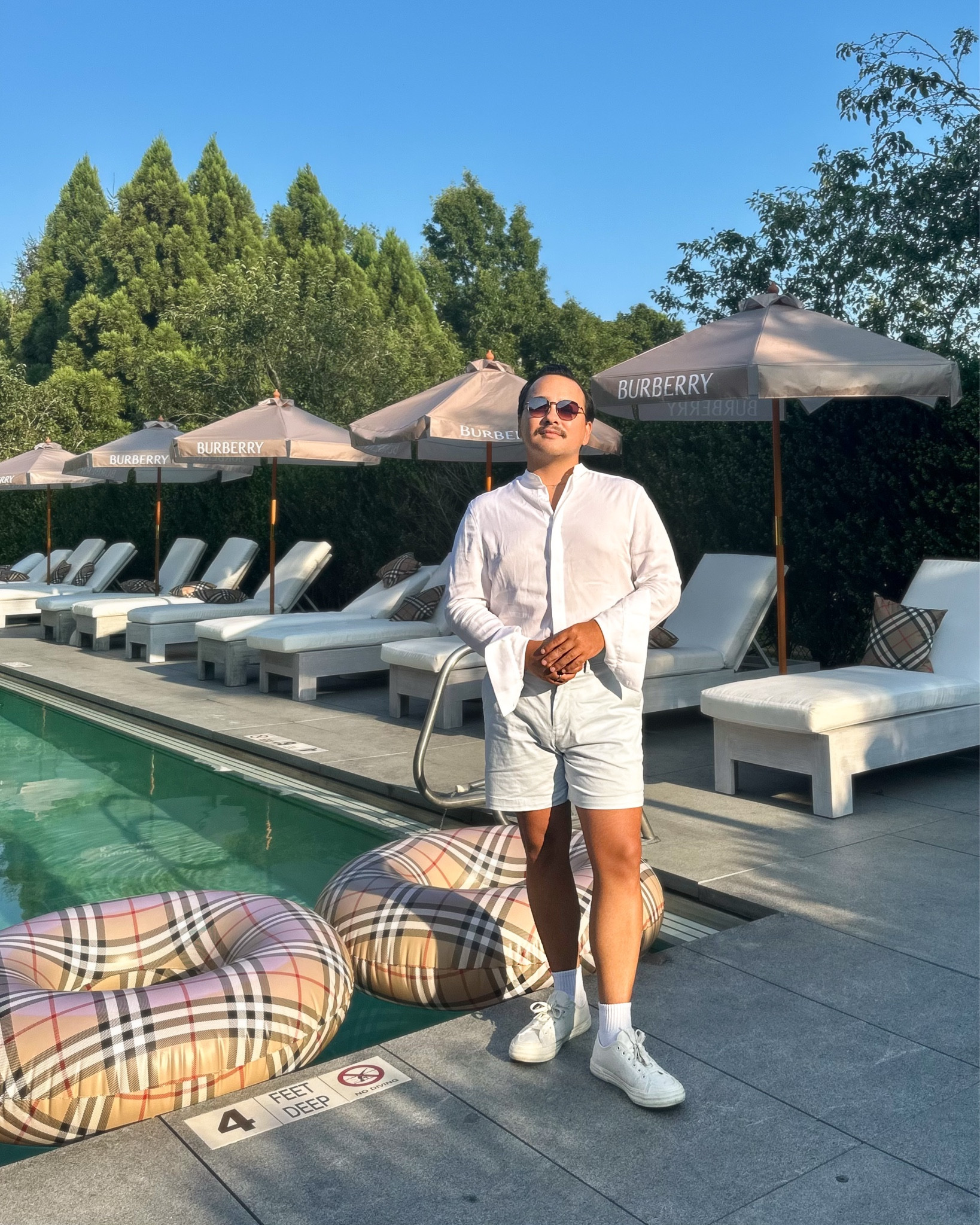 Sunsets at Burberry’s Hamptons Pop-Up 