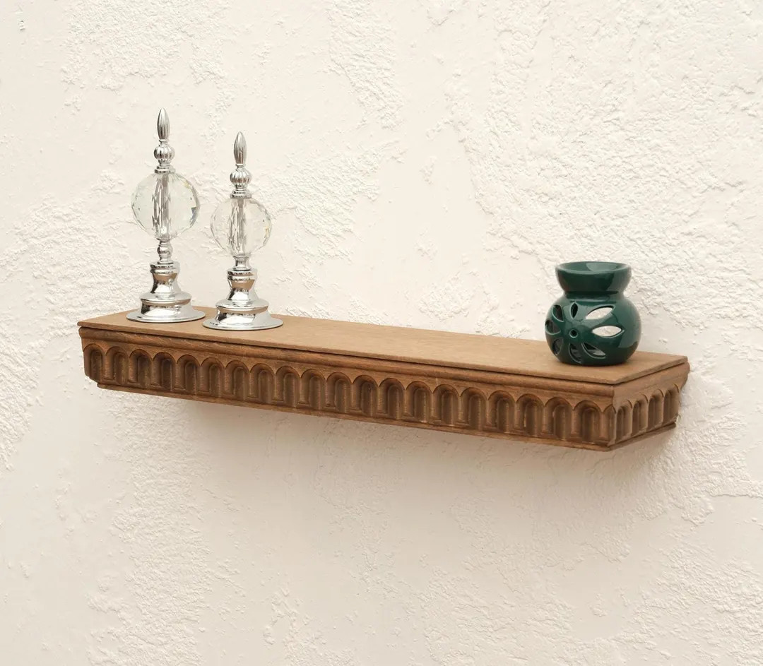 Rustic Wood Floating Shelf ,reclaimed Wooden Wall Shelf - Etsy | Etsy (Global)