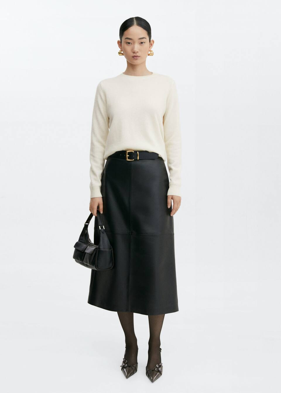 open: Maglione beige (109) | Mango Italia | Mango IT