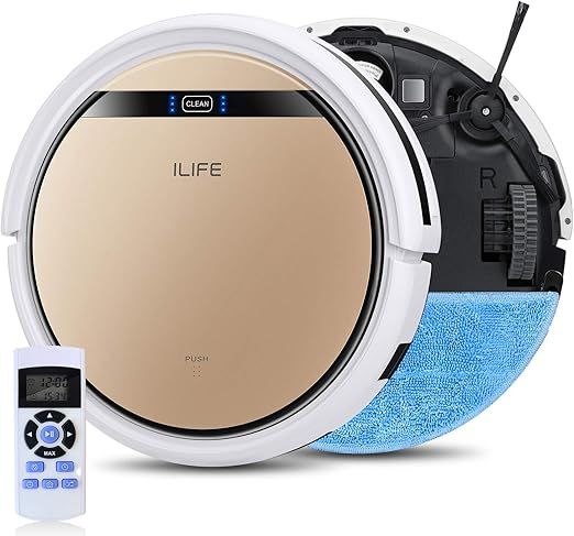 ILIFE V5s Pro 2, 2-in-1 Robot Vacuum and Mop Combo, Slim, Automatic Self-Charging Robotic Vacuum,... | Amazon (US)
