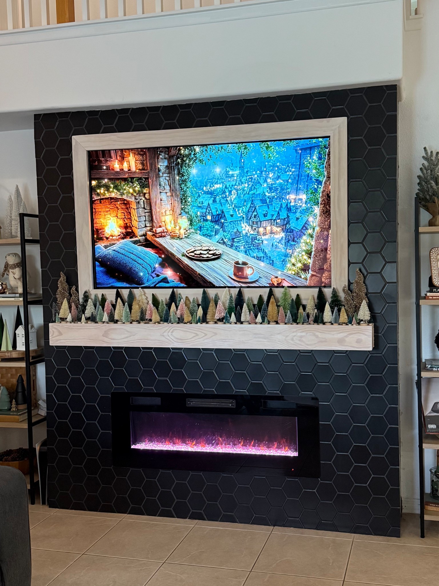 Mantle Christmas tree decor / Christmas decor / decorating the mantle 

#LTKHome #LTKGiftGuide #LTKHoliday