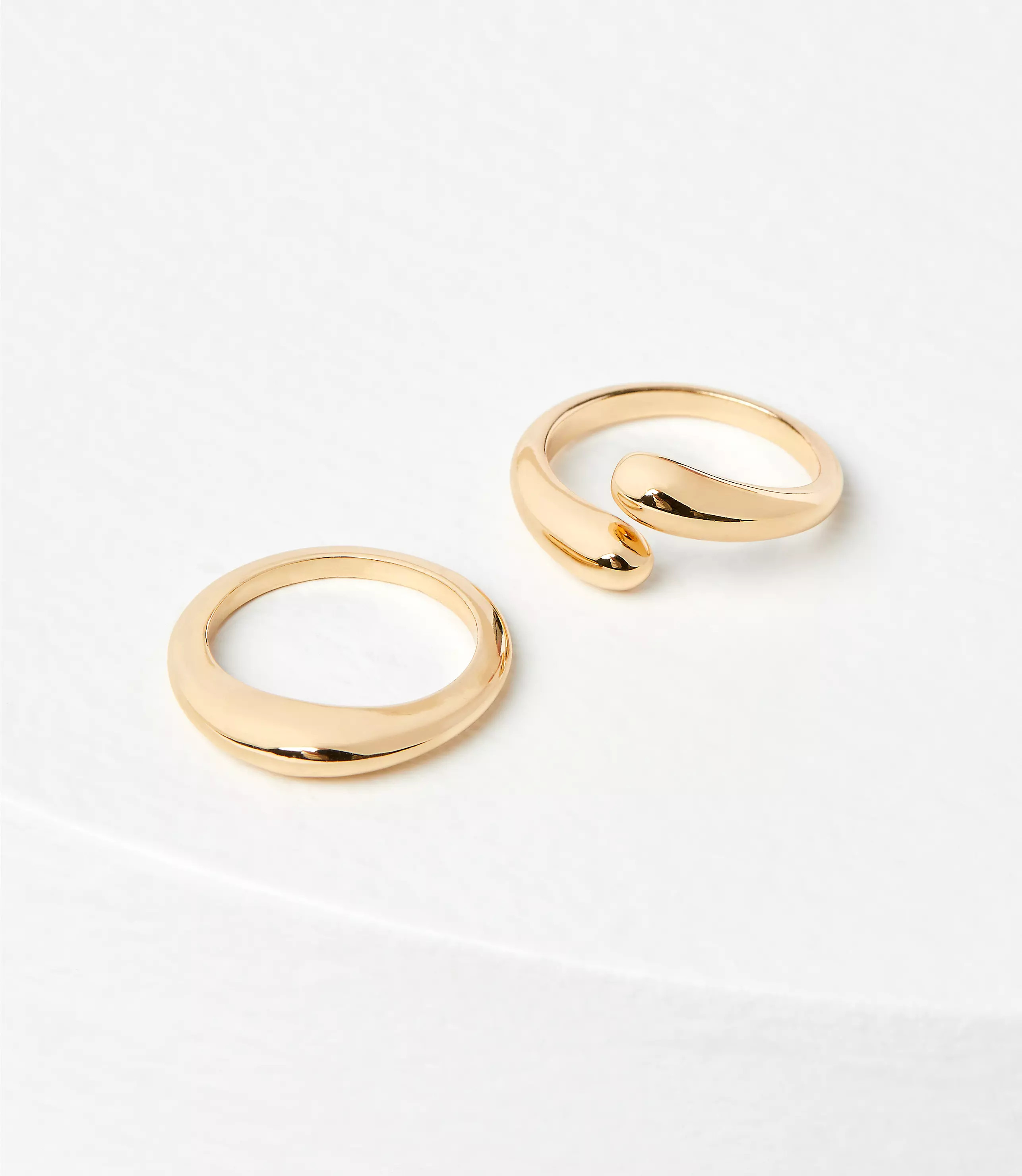 Modern Stackable Ring Set | LOFT