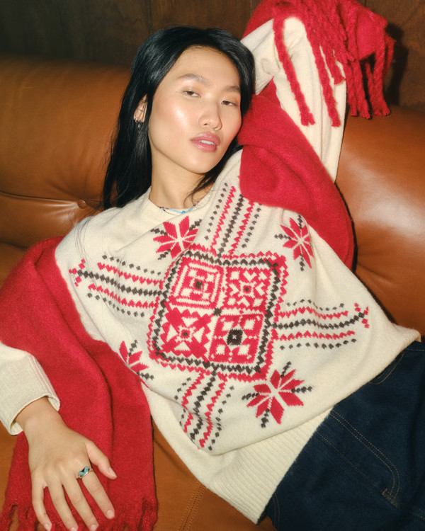 Dad Fairisle Crew Sweater | Abercrombie & Fitch (US)