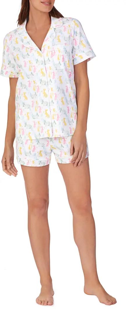 Bunny Print Short Pajamas | Nordstrom