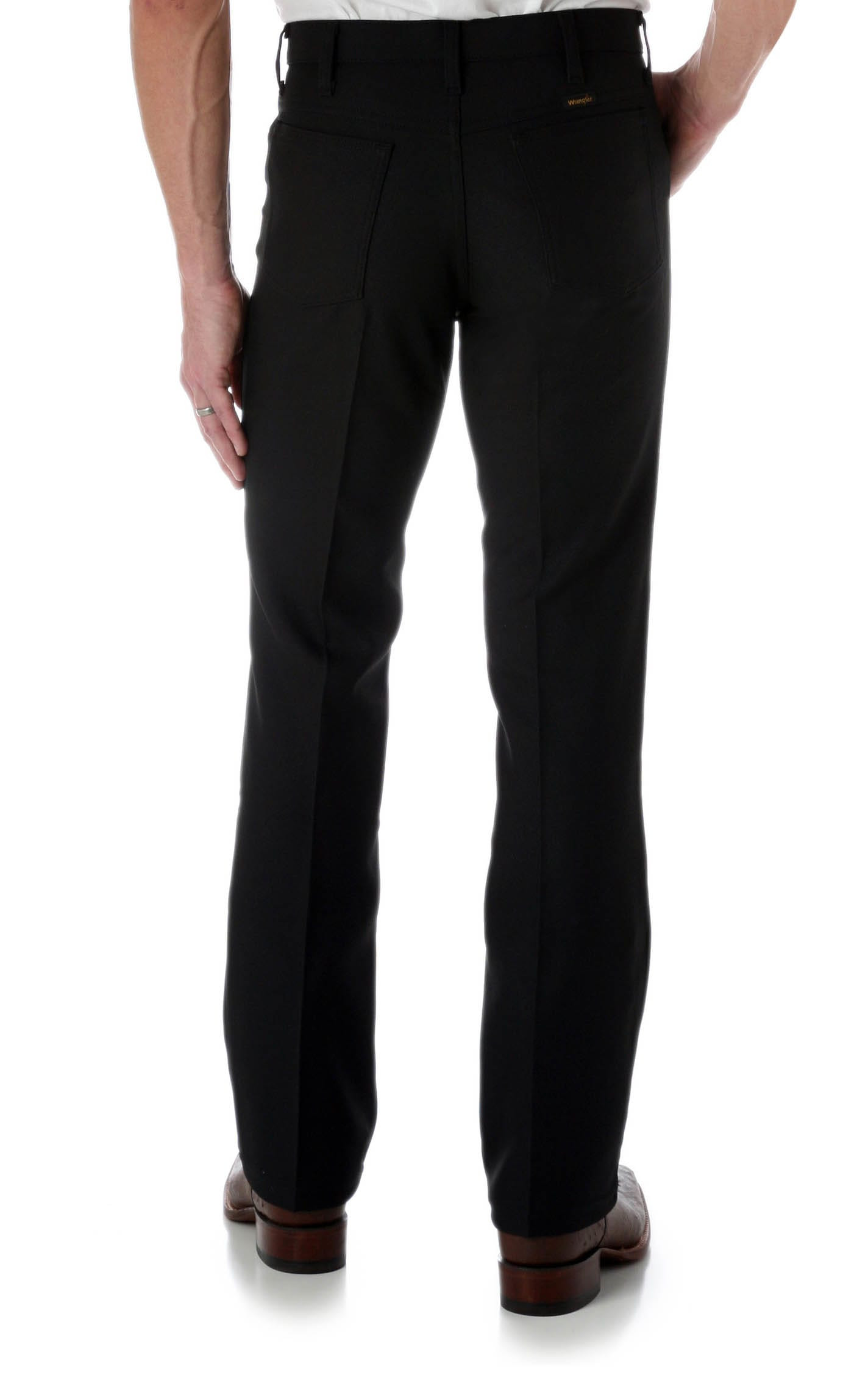 Wrangler Wrancher Black Dress Pants - Men's - 30x32 - From Cavender's | Cavender's