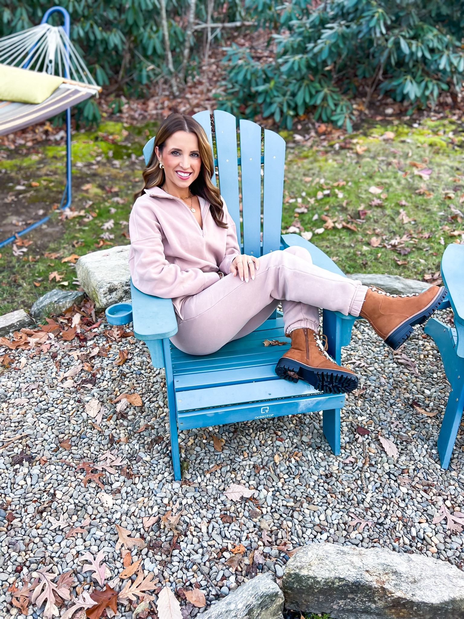 Abercrombie Sunday sweatpants in XXS. Abercrombie hoodie in XXS. This is the *second* light brown color (not sure why there are 2). Target boots. North Carolina outfit. Mountain outfit. Casual outfit. Cozy outfit. Pottery barn Canopy bed. Travel outfit. White bedding. 

#LTKsalealert #LTKtravel #LTKshoecrush