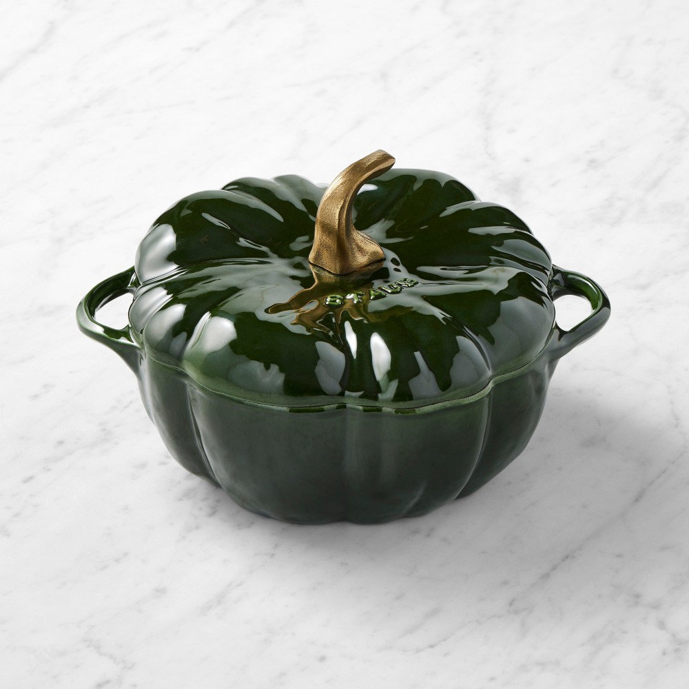 Staub Enameled Cast Iron Pumpkin Cocotte, 3.5-Qt. | Williams-Sonoma