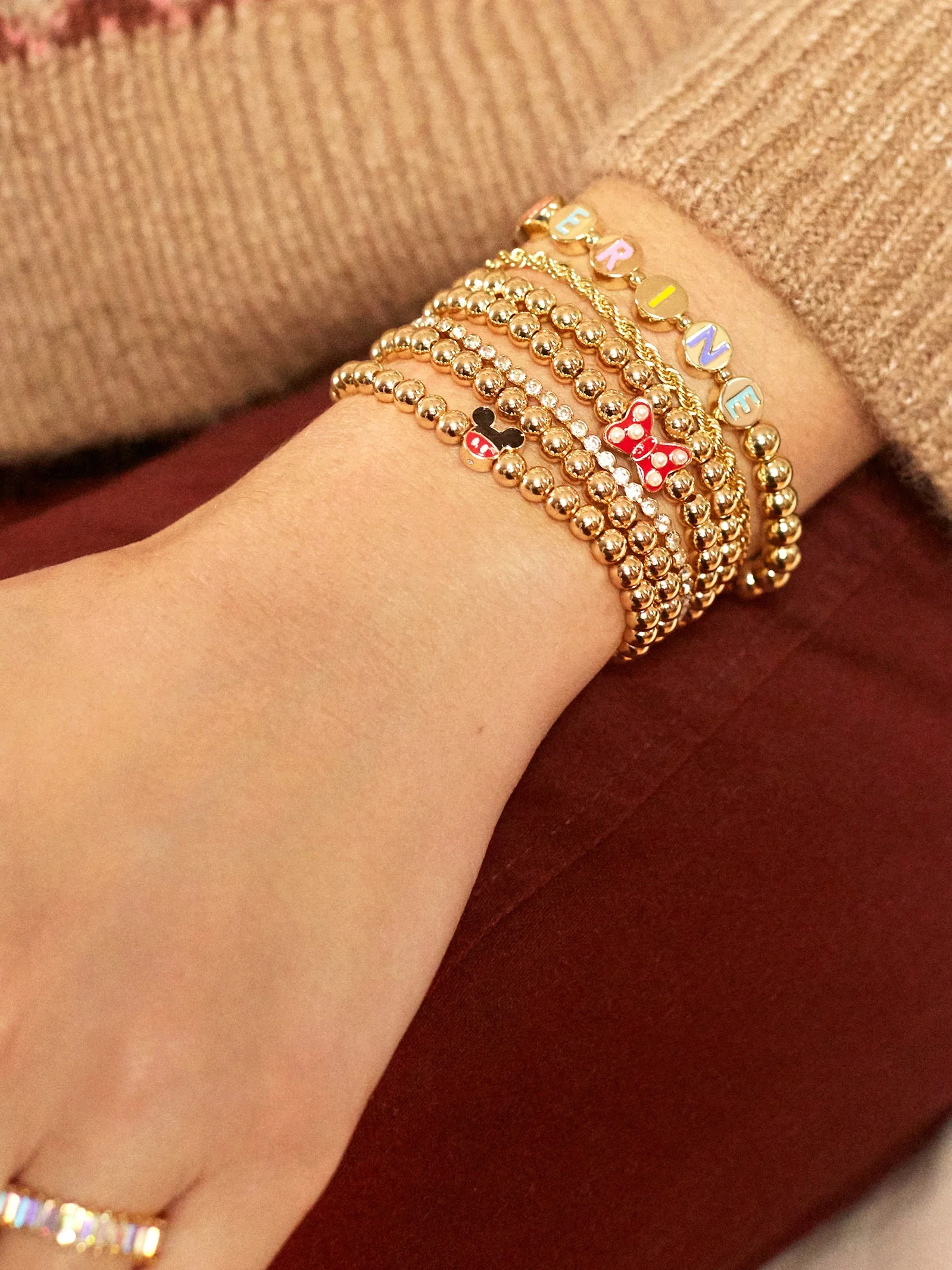 Mickey Mouse Pisa Bracelets | BaubleBar (US)