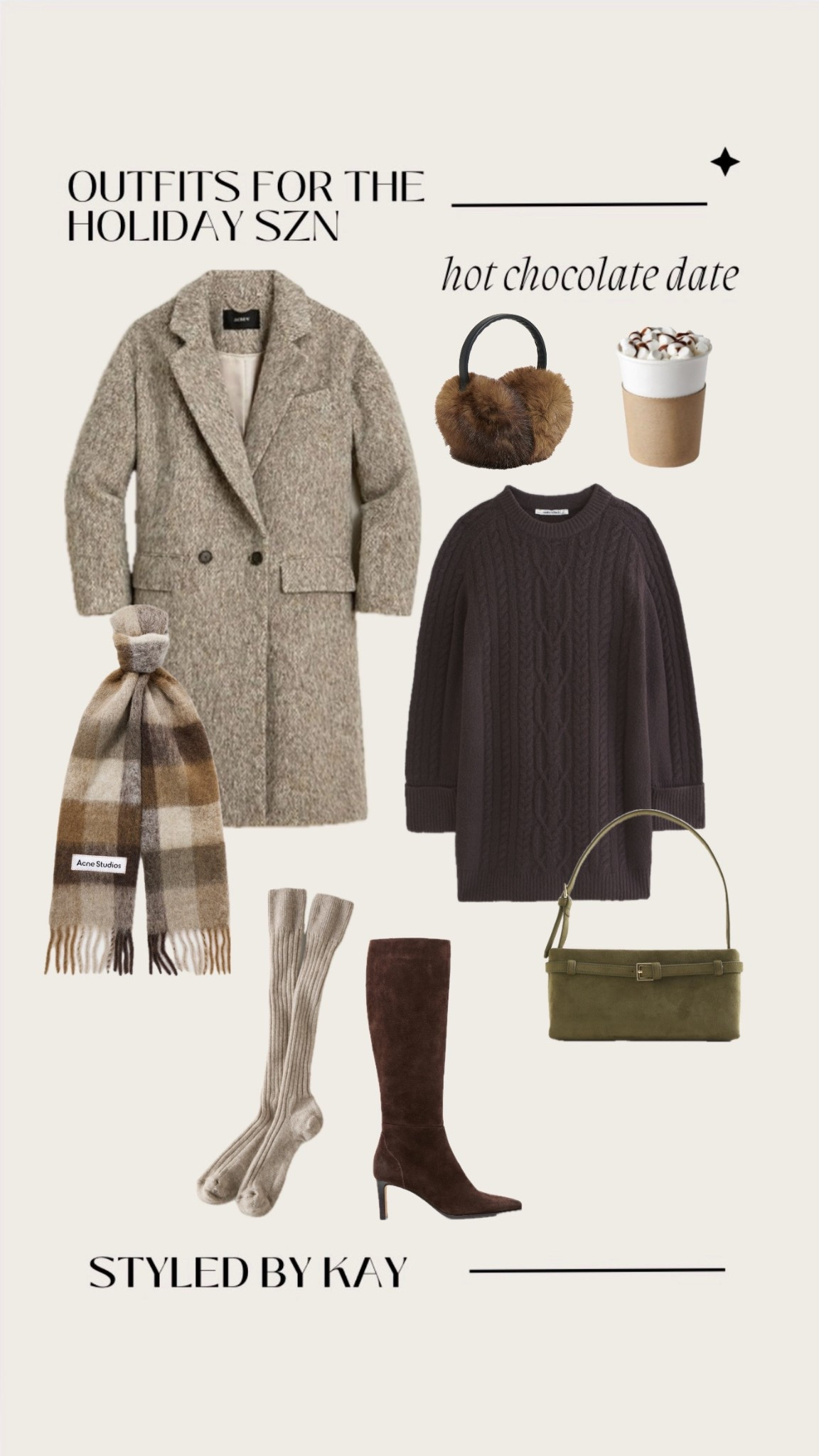classy & chic winter outfit idea for the holiday’s 

#LTKGiftGuide #LTKSeasonal #LTKHoliday