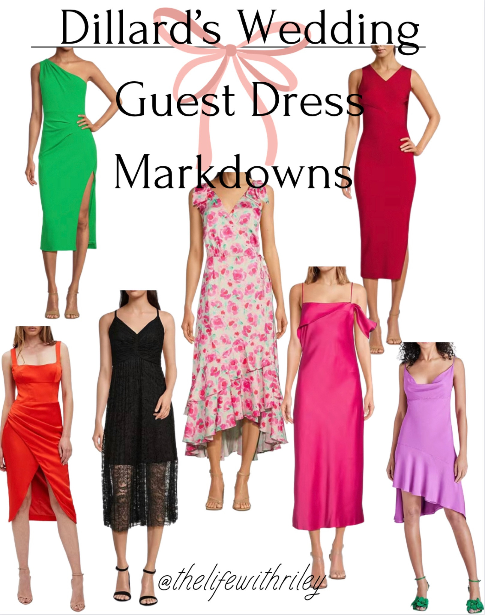 Dillards markdown wedding guest dress 

Floral dress, sale, pink dress, red dress, orange dress, green dress, purple dress, black dress, lace dress, midi dress, wedding guest, semi formal 

#LTKstyletip #LTKSeasonal